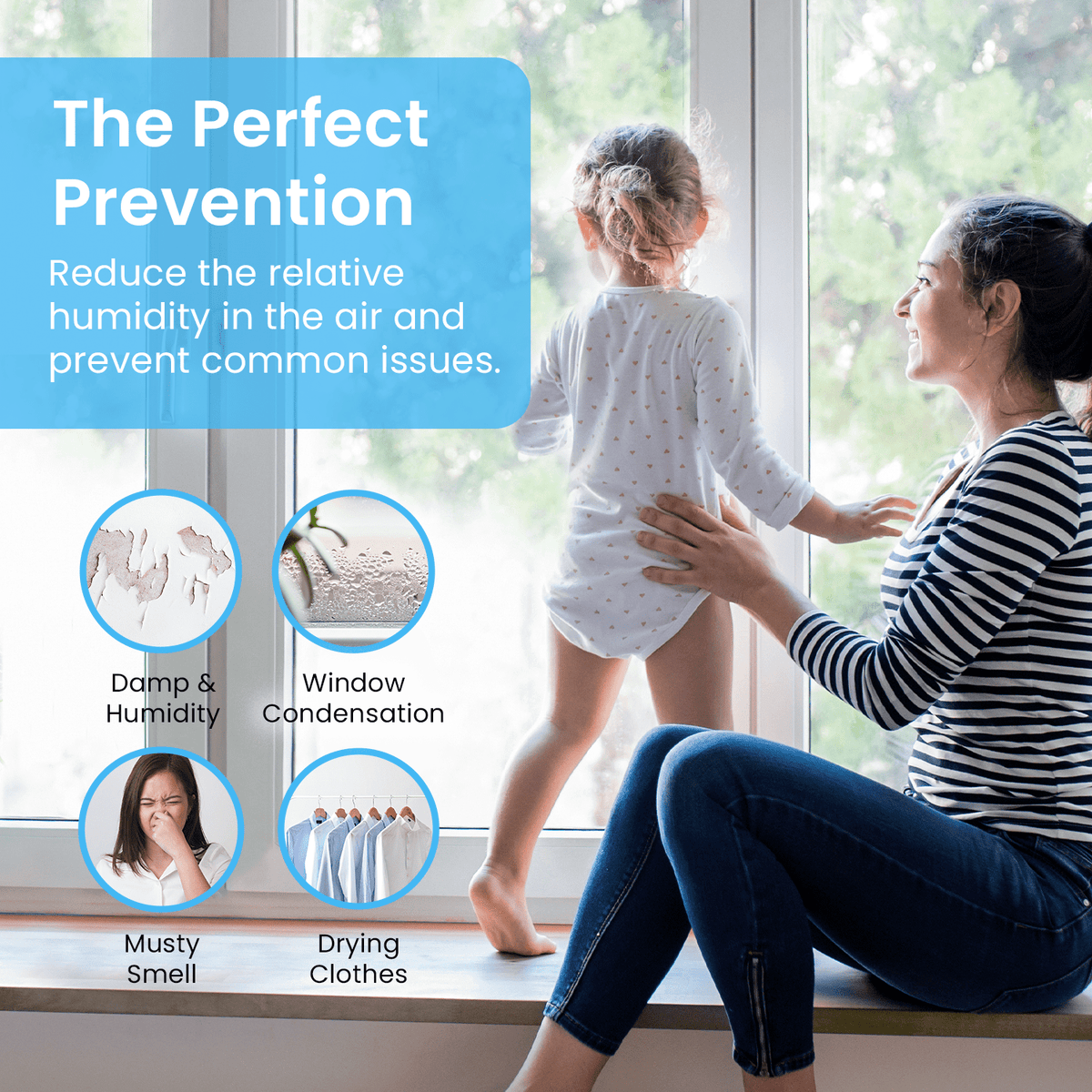 Pro Breeze mini dehumidifier, view 4