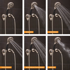 Oxygenics Fury RV shower head, view 3