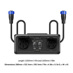 BLUETTI P480A parallel box for two AC240 units