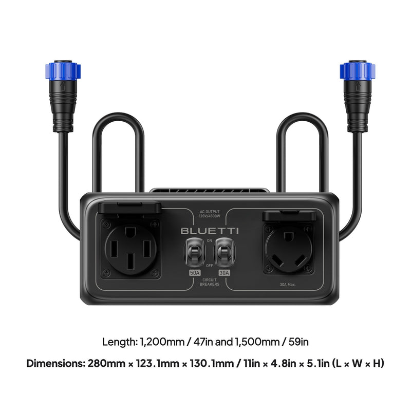 BLUETTI P480A parallel box for two AC240 units