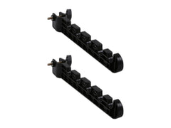 RV ladder clothes drying rack clipped