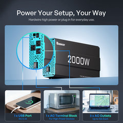 Renogy 2000W 12V pure sine wave inverter