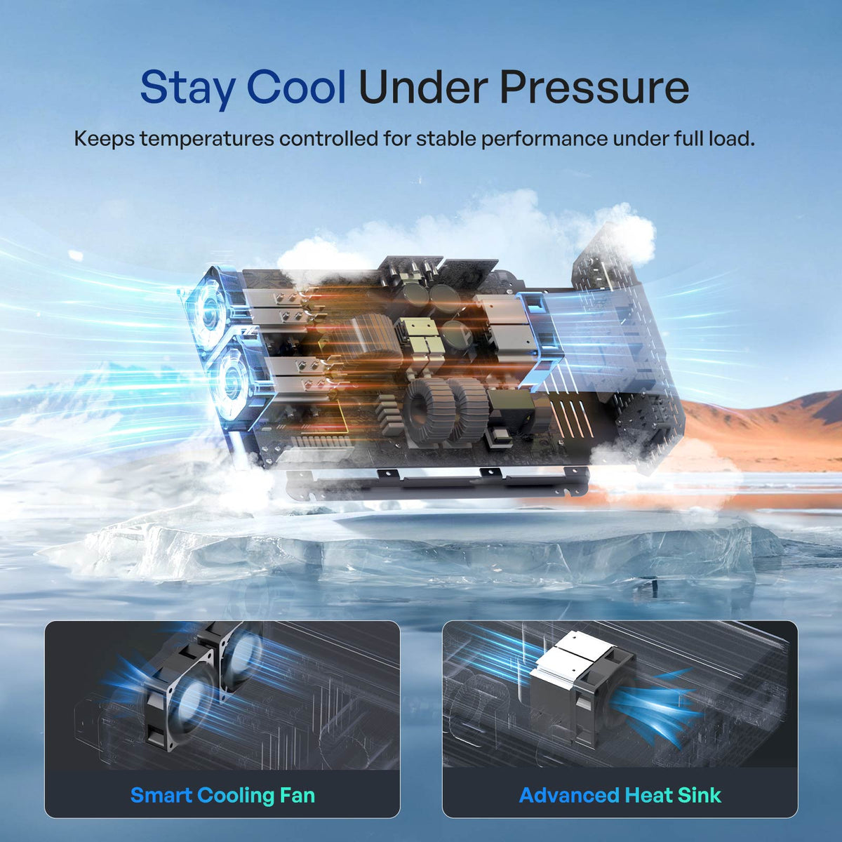 Renogy 2000W 12V pure sine wave inverter
