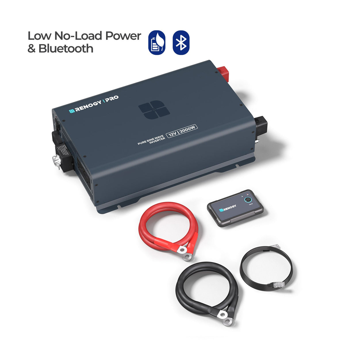Renogy Pro 12V pure sine wave inverter with Bluetooth