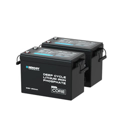 Renogy Core Mini 12V 200Ah LiFePO4 battery short case