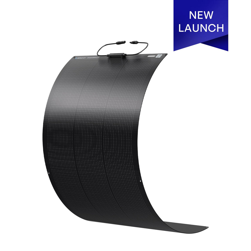 Renogy Flex ShadowFlux all-black flexible solar panel