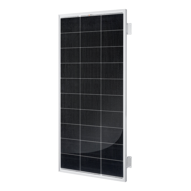 Rich Solar MEGA 200 with 3/4" Z BRACKETS 12V 200W Solar Panel for RV, Boat, Cabins