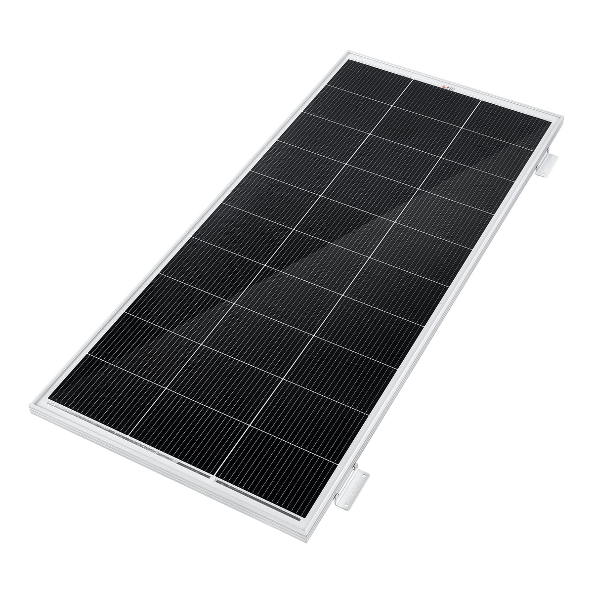 Rich Solar MEGA 200 with 3/4" Z BRACKETS 12V 200W Solar Panel for RV, Boat, Cabins
