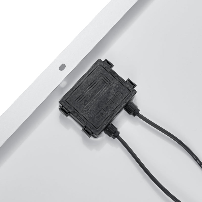 Rich Solar MEGA 200 with 3/4" Z BRACKETS 12V 200W Solar Panel for RV, Boat, Cabins