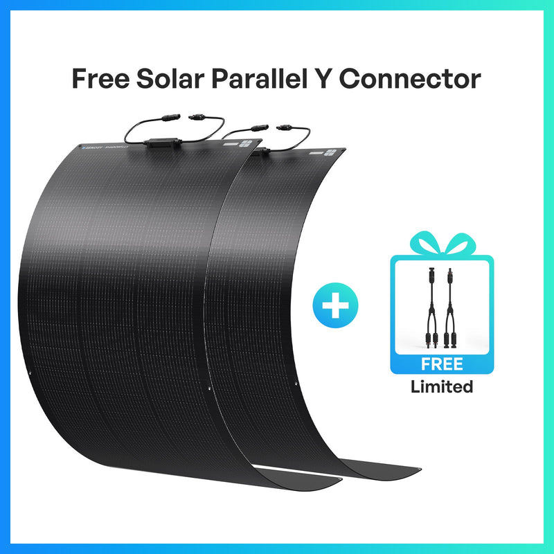 Renogy Flex ShadowFlux all-black flexible solar panel
