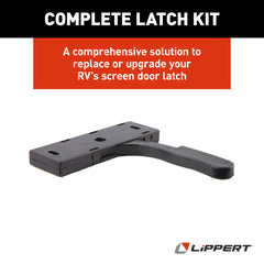 Lippert RV Entry Screen Door Latch, Right Hand - view 5