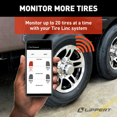 Lippert Tire Linc TPMS External Stem-Mount Tire Sensors, 2-Pack - view 4
