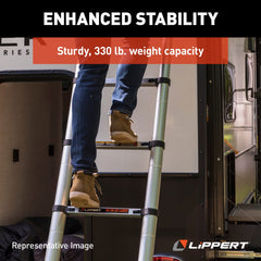 Lippert On-The-Go Telescoping Ladder, 12.5' - view 6
