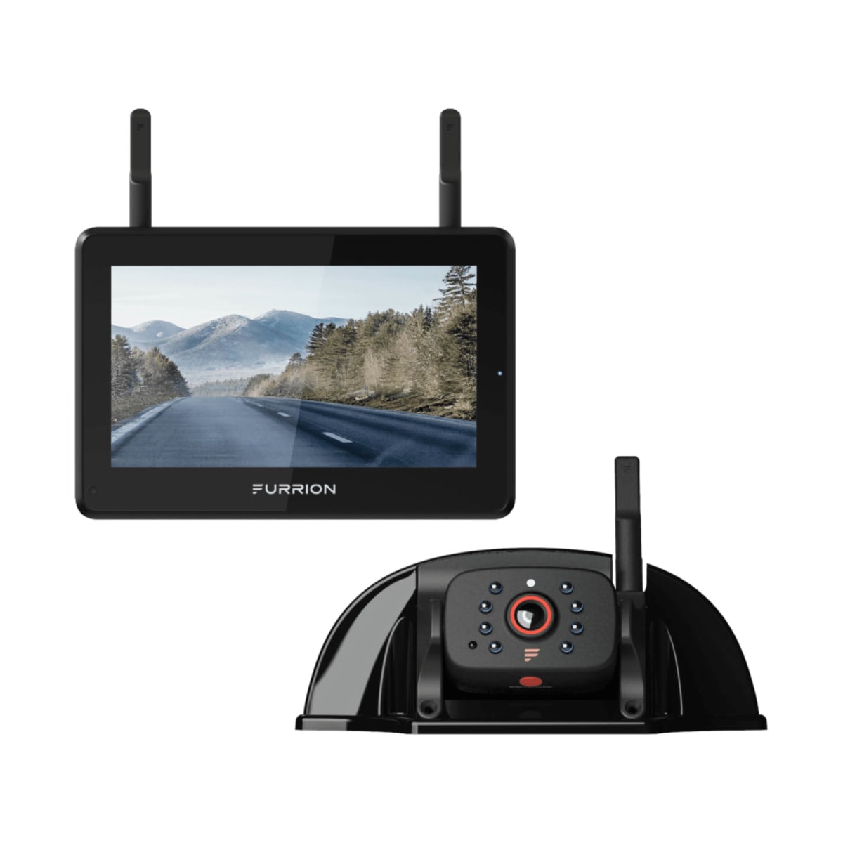 Furrion Vision S+ RV Backup Camera System, 7" Monitor & Sharkfin Camera