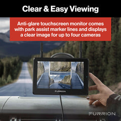 Furrion Vision S+ RV Backup Camera System, 7" Monitor & Sharkfin Camera - view 7