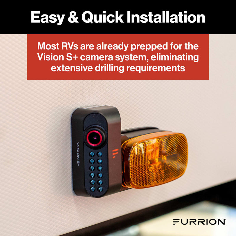 Furrion Vision S+ RV Observation System, 7" Monitor with Rear & 2 Side Cameras - view 4
