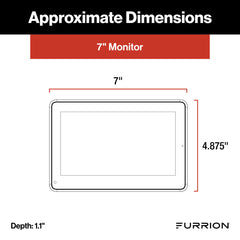 Furrion Vision S+ RV Observation System, 7" Monitor with Rear & 2 Side Cameras - view 8