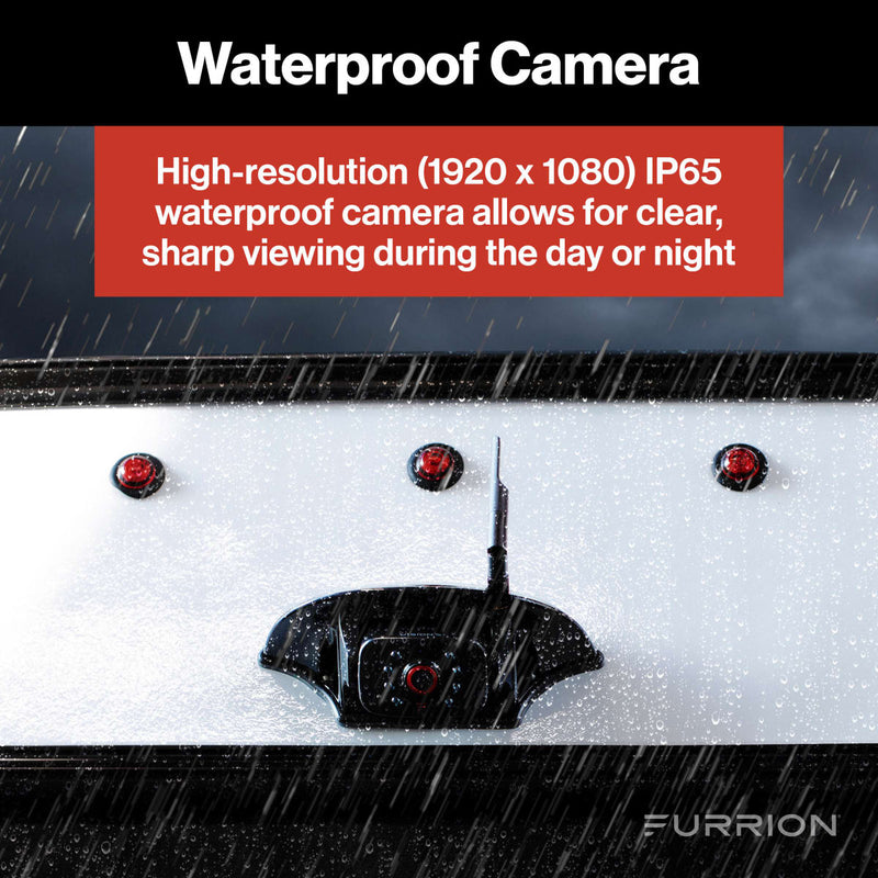 Furrion Vision S+ RV Backup Camera System, 5" Monitor & Rear Sharkfin Camera - view 5