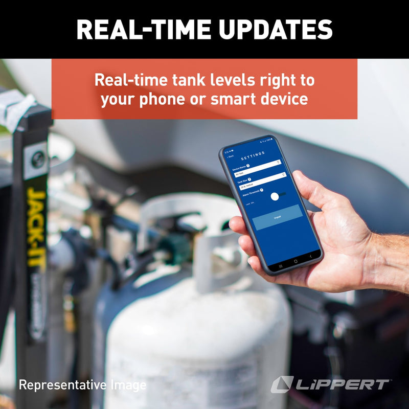 Lippert OneControl Bluetooth RV Propane Tank Level Sensor - view 3