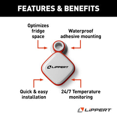 Lippert OneControl Bluetooth RV Fridge & Freezer Temperature Sensor - view 2