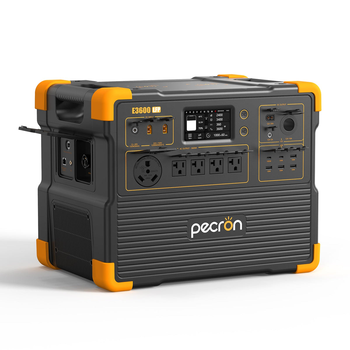 Pecron E3600LFP 3072Wh portable power station - view 2