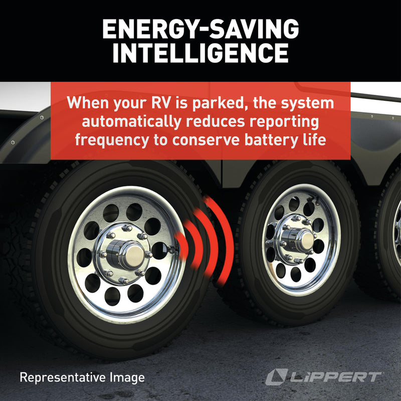 Lippert Tire Linc PRO RV Tire Pressure & Temperature Monitoring System, 4-Tire Kit - view 6