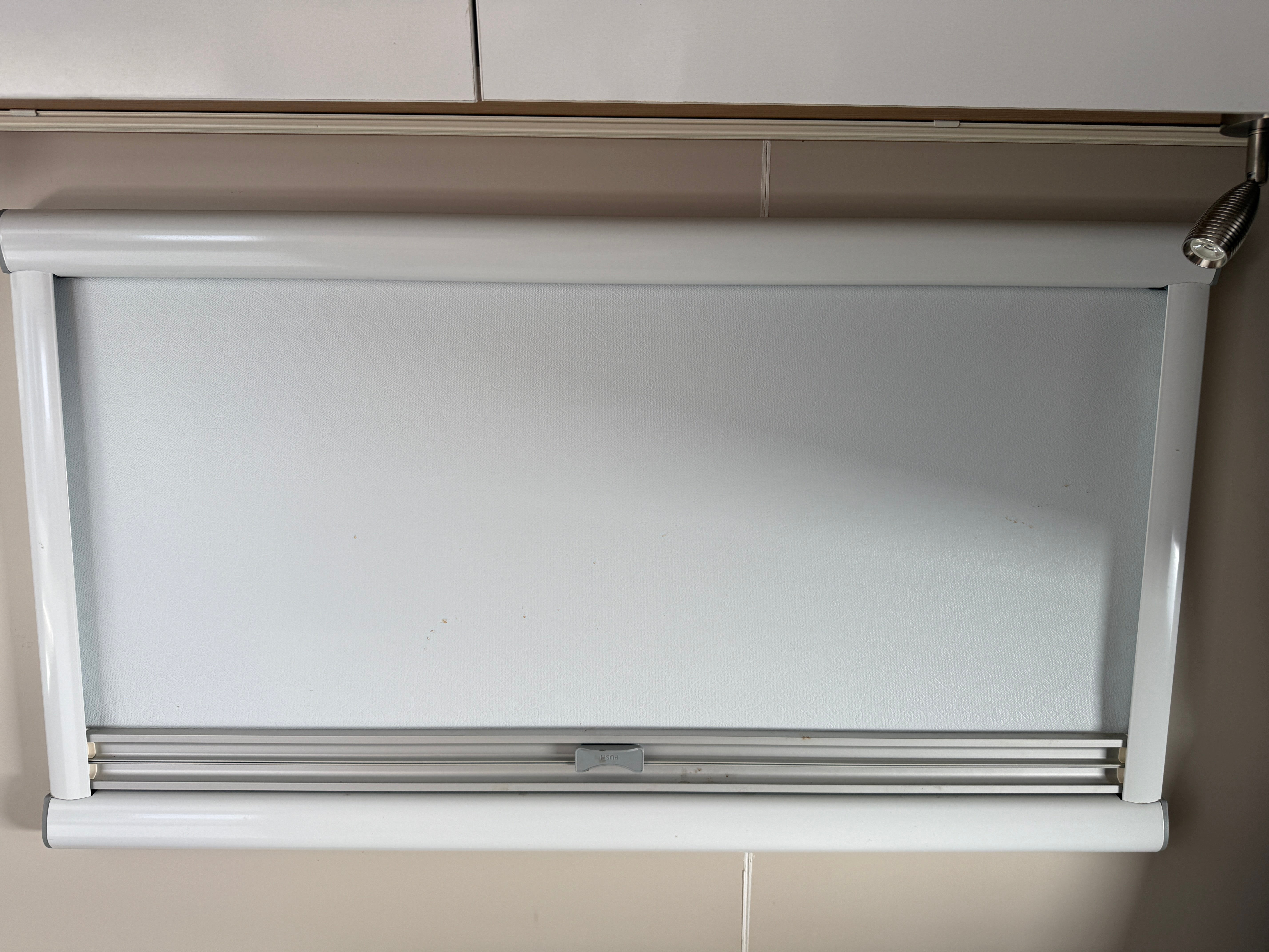 HQ17 Blackseries Window (Include Window Shade) - 34 5/8 × 17 Inch + 2 Window Struts for Dual Pane Windows -8 Inch | 2022 Model Or Newer