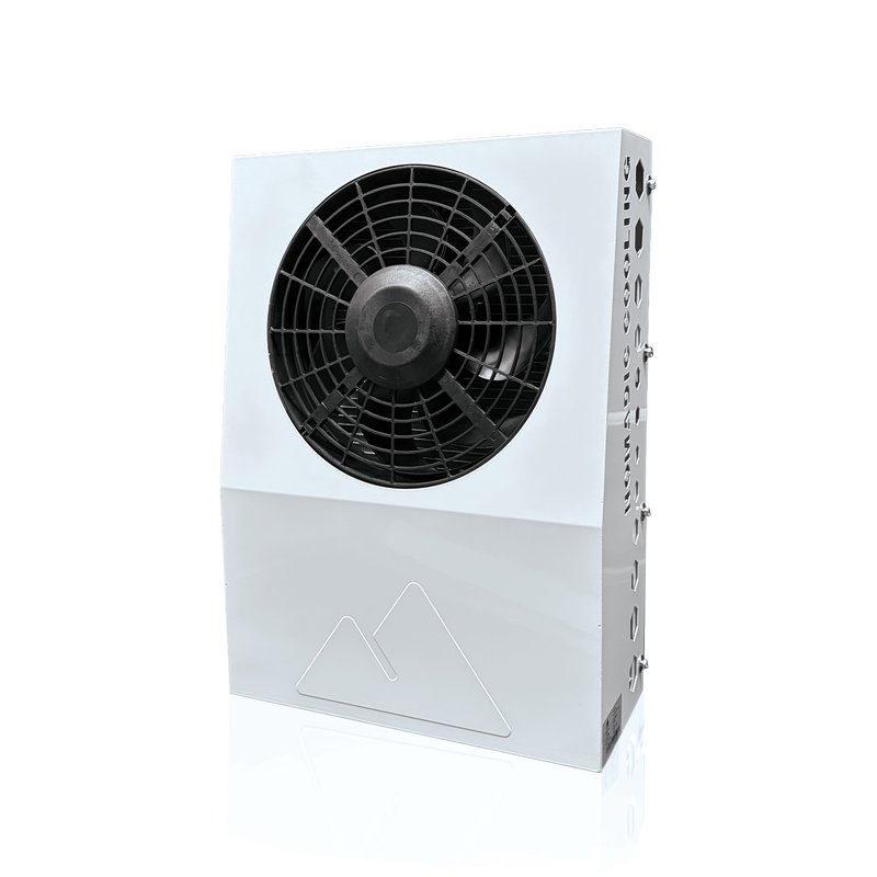 Nomadic Cooling S1 Helix 48V split air conditioner, Arctic White