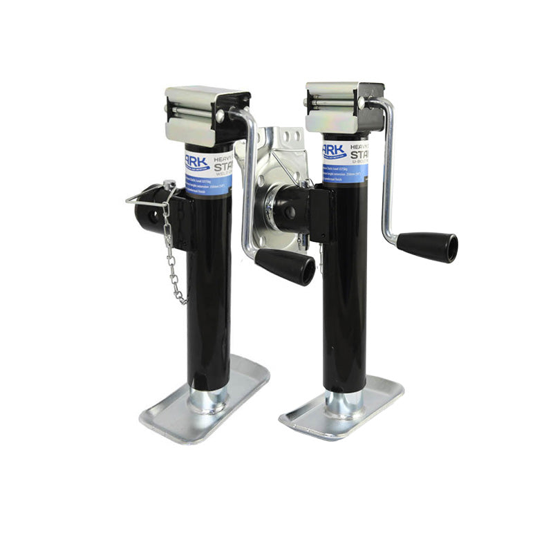 ARK 5000 lb trailer jack with wind-out extension