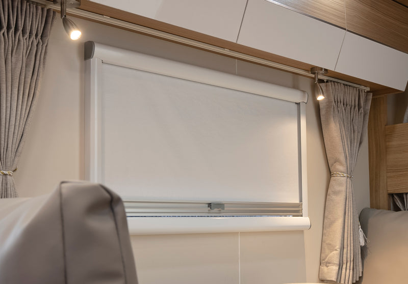 Reflective window shade &amp; screen slide inside assembly