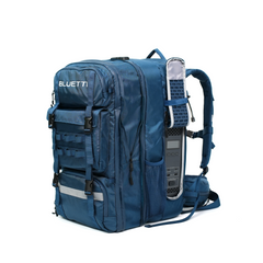 BLUETTI Handsfree 1 backpack power station worn on back