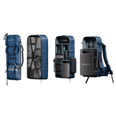 BLUETTI BluePack 2 60L backpack for Handsfree 2 front view