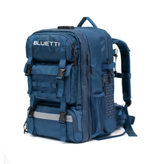 BLUETTI Handsfree 1 backpack power station worn on back