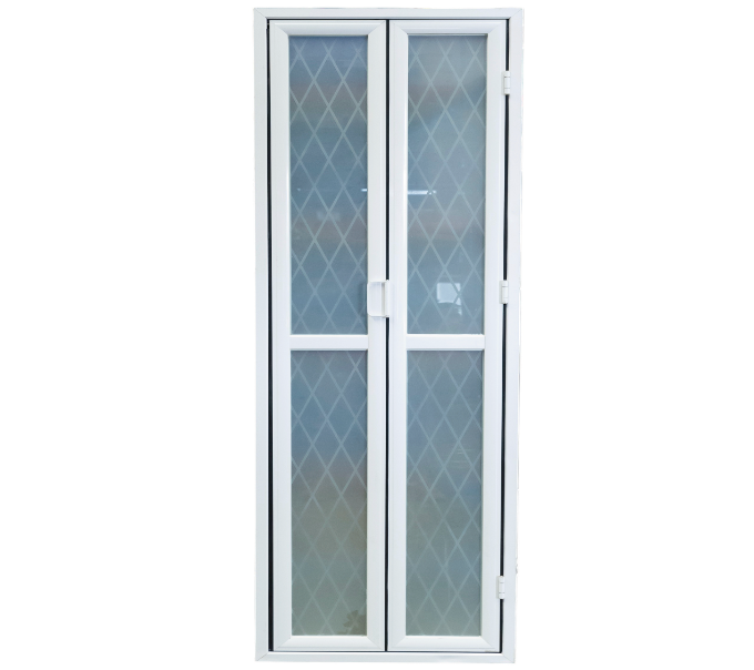 Black Series HQ19T HQ22T acrylic panel bathroom door - view 2