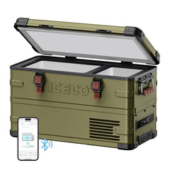 ICECO x Jeep APL35 limited edition dual zone fridge freezer, 41 Green
