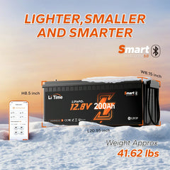 LiTime 200Ah RV Solar Starter Kit - LiTime battery