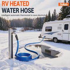 Scilulu 50 ft heated water hose, view 4