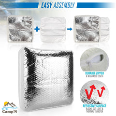 Camp N RV vent insulator pillow, view 3