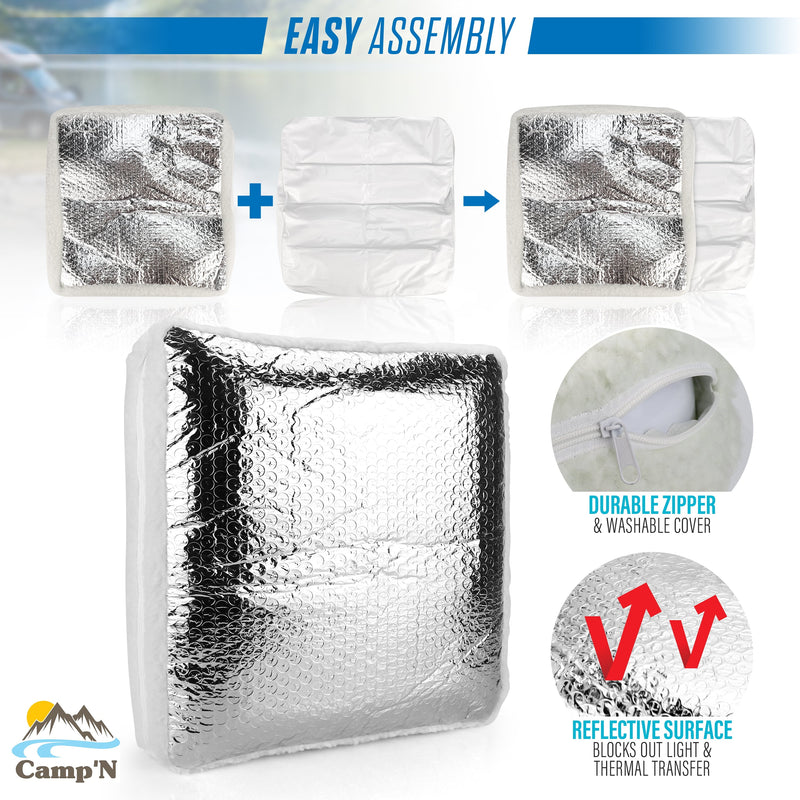 Camp N RV vent insulator pillow, view 3