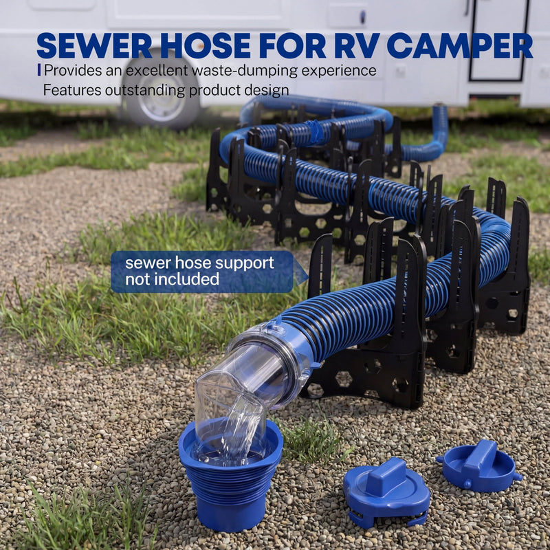 Kohree RV sewer hose kit, view 2