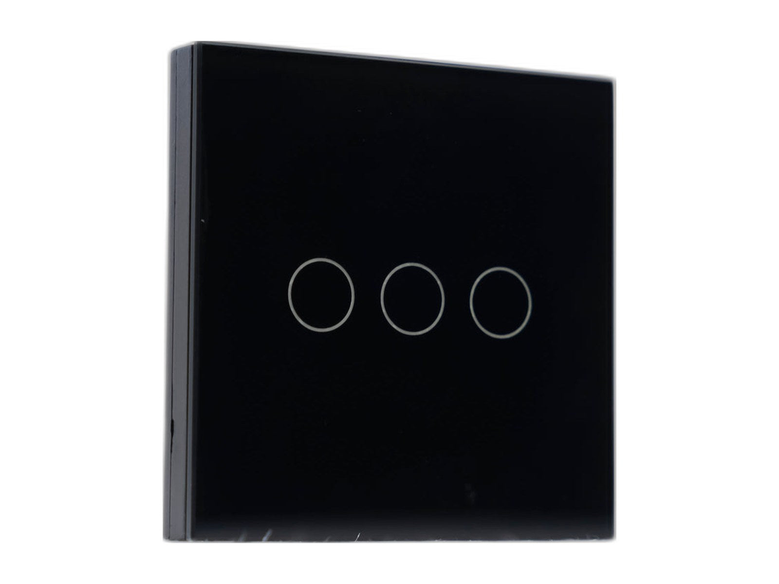 3 light switch on white background