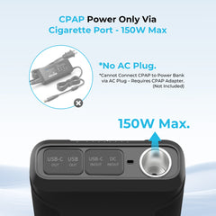 Renogy 72000mAh power bank with USB-C and DC ports