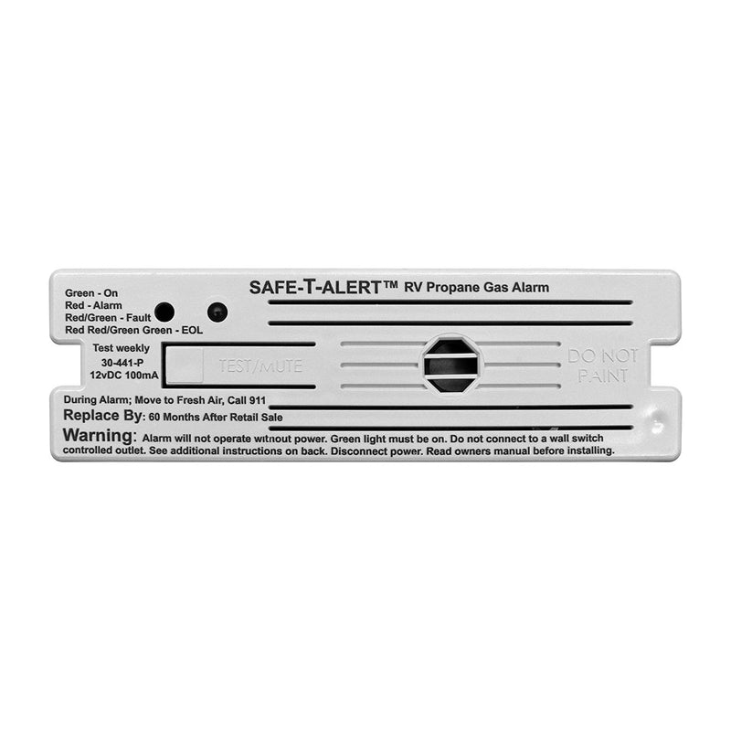 Safe-T-Alert 30-441-P-WT propane / LP gas alarm, white