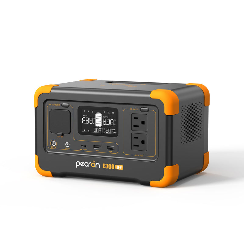 Pecron E300LFP 288Wh portable power station - view 3