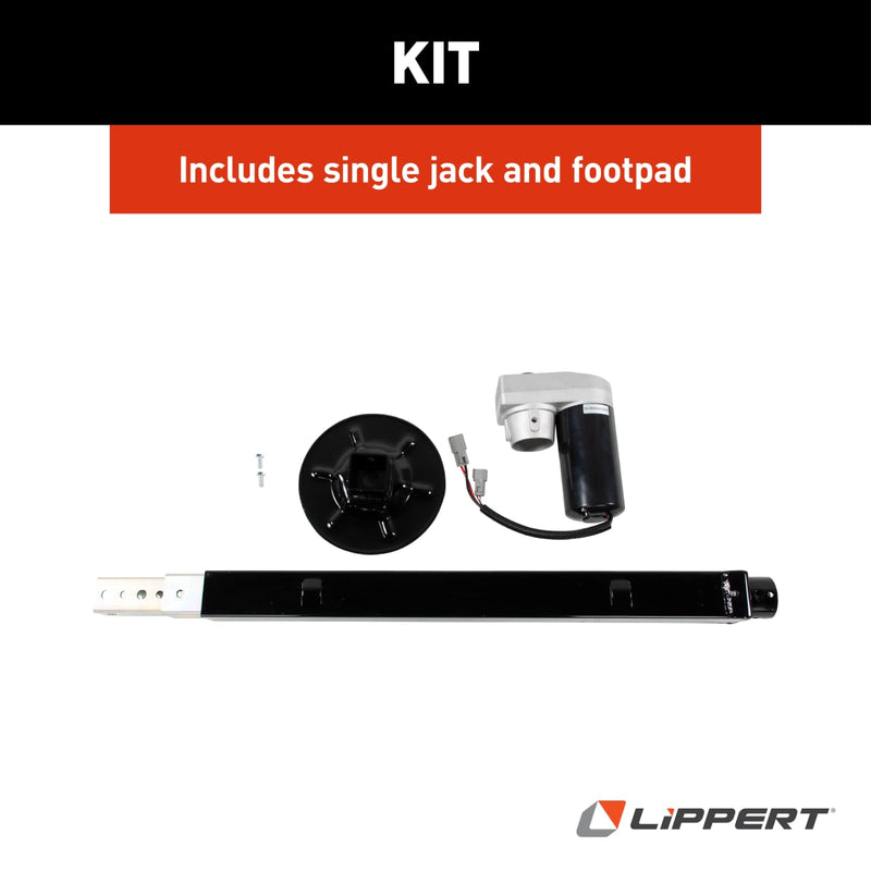 Lippert Ground Control Hall Effect Front Jack, Left or Right - view 6