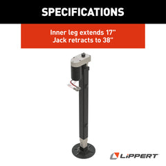 Lippert Ground Control Hall Effect Front Jack, Left or Right - view 8