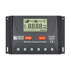 Rich Solar BRAVO LEGEND 30 30 Amp PWM Solar Charge Controller