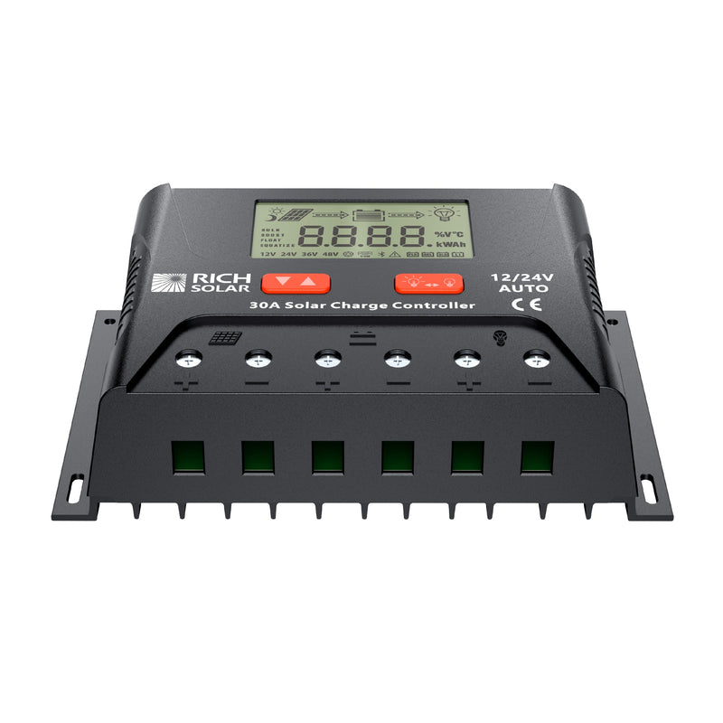 Rich Solar BRAVO LEGEND 30 30 Amp PWM Solar Charge Controller