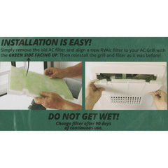 RV Air AC-105G air conditioner filter 2-pack