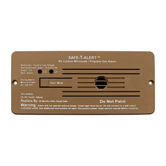 Safe-T-Alert 35-742-BR CO and propane alarm, brown